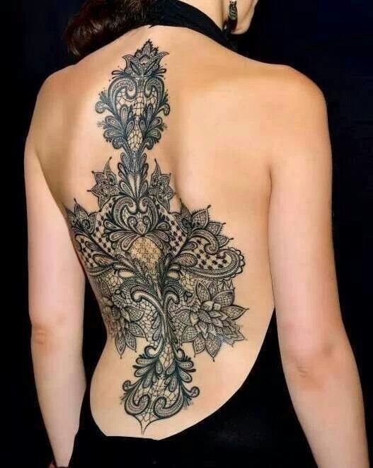 tattoo woman back