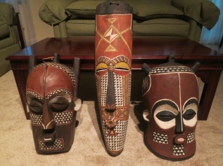 Bakongo masks from the Kongo Central